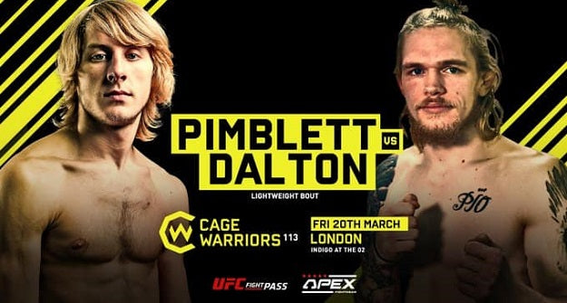 Decky Dalton faces Paddy Pimblett at Cage Warriors 113