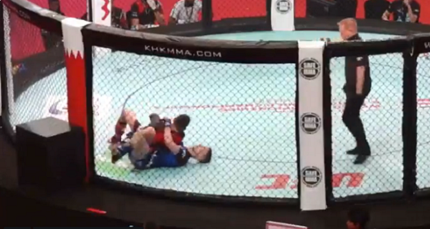 Lee Hammond's crazy submission at the World Championships