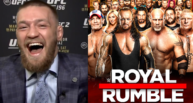Bet on Conor McGregor to win the Royal Rumble