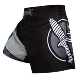 Hayabusa Kickboxing Shorts - Black/Grey