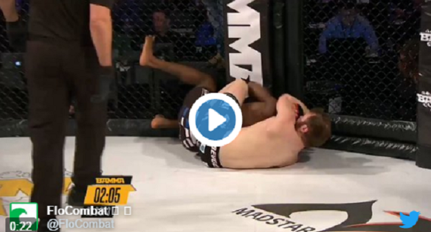 [Video] Andy Young wins BAMMA Title
