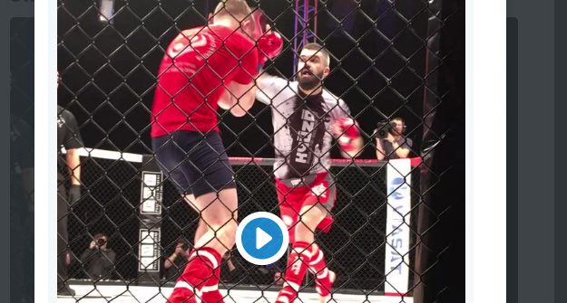 [Video] Austin Lynch TKO's Alex Brophy in round 1 - Cage Warriors 81