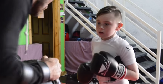 Meet 8-year-old Martial Artist Ben Harding who is fighting in England soon