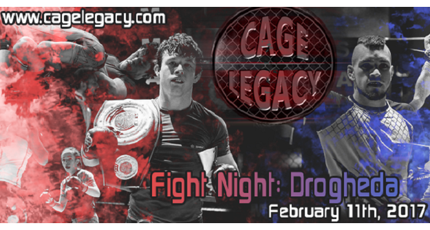 3 Amateur Title Fights top the bill at Cage Legacy FN: Drogheda