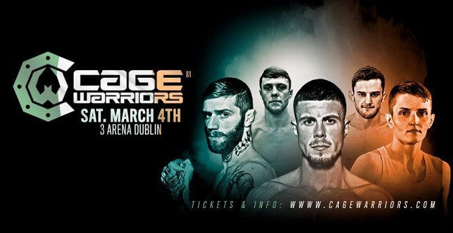 Cage Warriors 81 Results - Cage Warriors Dublin