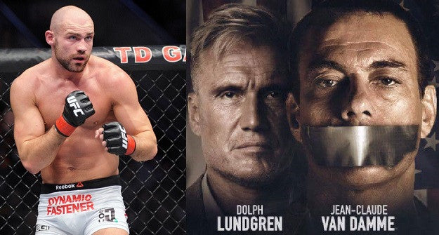 Cathal Pendred filming movie alongside JCVD and Dolph Lundgren