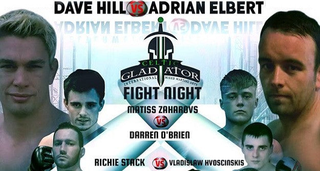 Celtic Gladiator Fight Night 1 - Fight Card