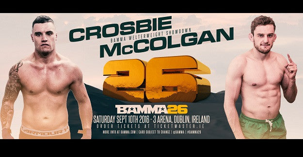 McColgan vs. Crosbie finally happening at BAMMA 26