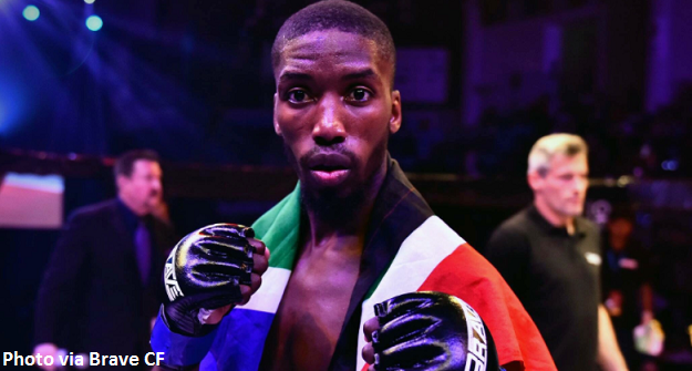Frans Mlambo in title contender fight at Brave CF 10