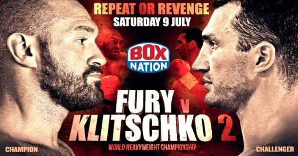 Fury vs. Klitschko II set for July 9th in Manchester Arena.