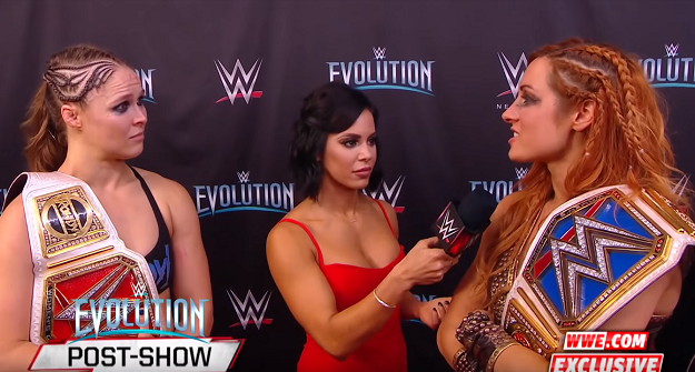 Ireland's Becky Lynch faces Ronda Rousey at Survivor Series