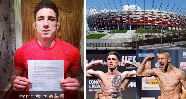 Norman Parke signs contract to fight at 50,000 KSW stadium show