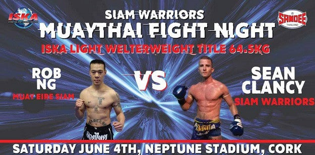 Siam Warriors Muay Thai Fight Card