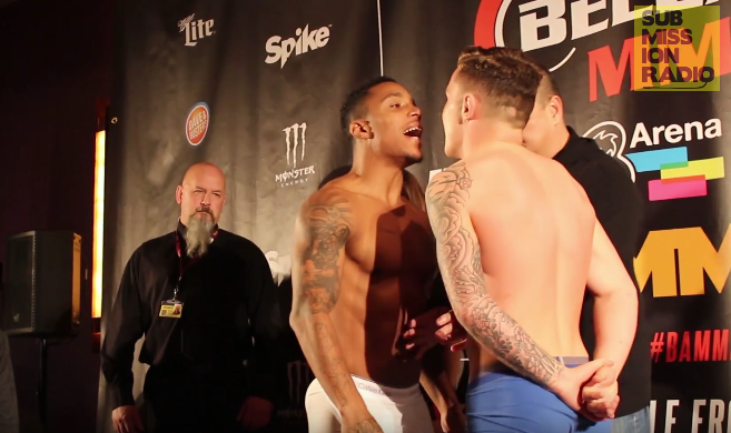 [Video] James Gallagher vs. Anthony Taylor Weigh-In Bellator 169