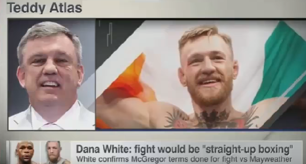 [Video] Teddy Atlas: McGregor might cheat against Mayweather