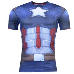 Captain America Rashguard