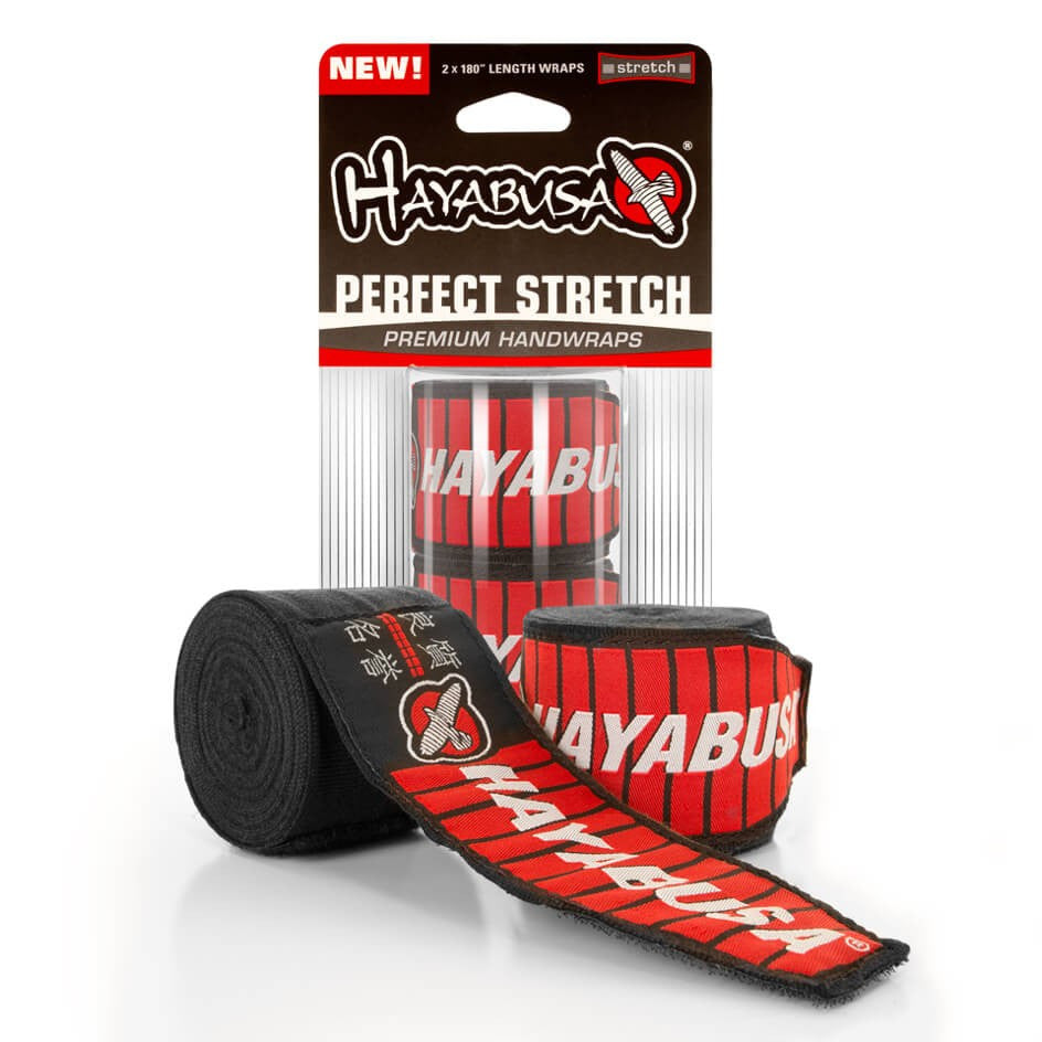 Hayabusa Perfect Stretch 2 Handwraps Black 450cm