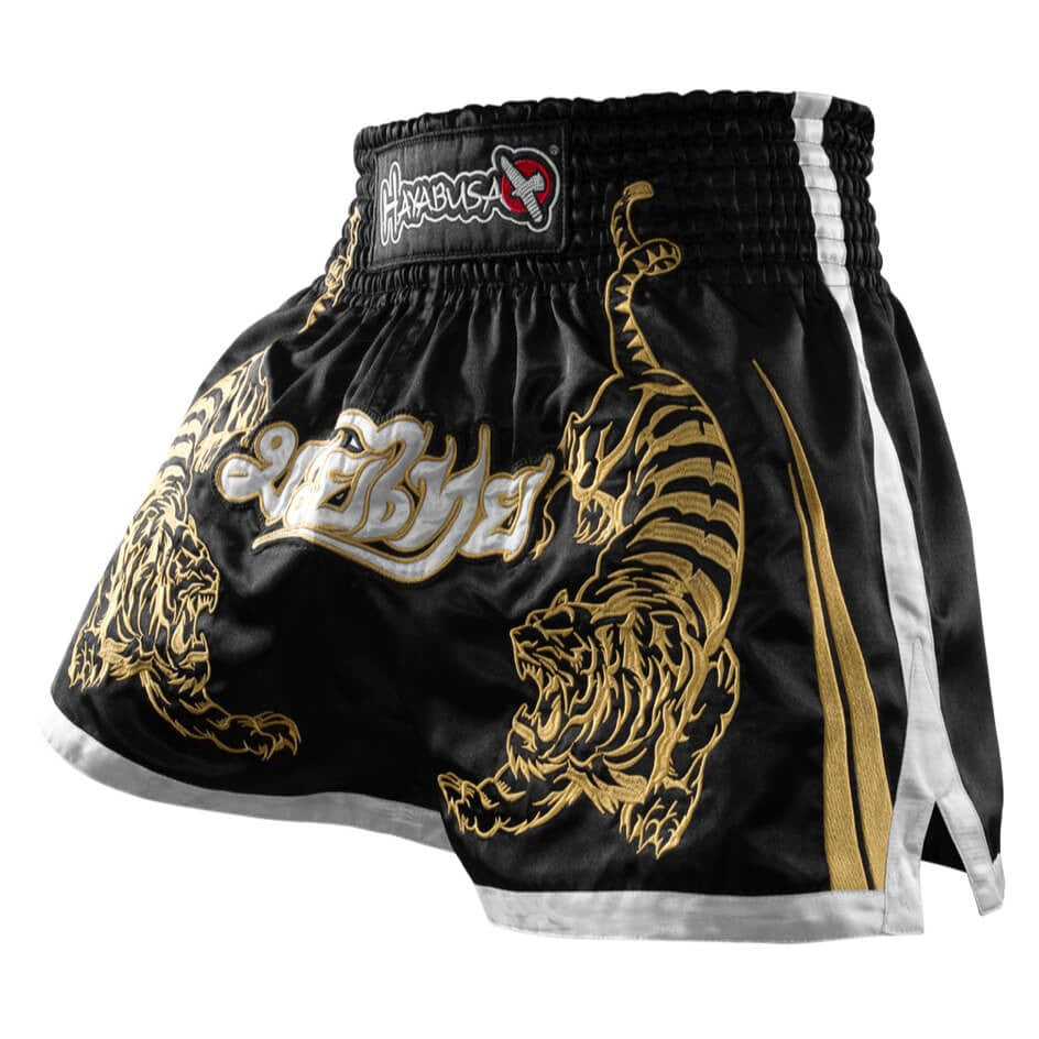 Hayabusa Premium Muay Thai Shorts Black